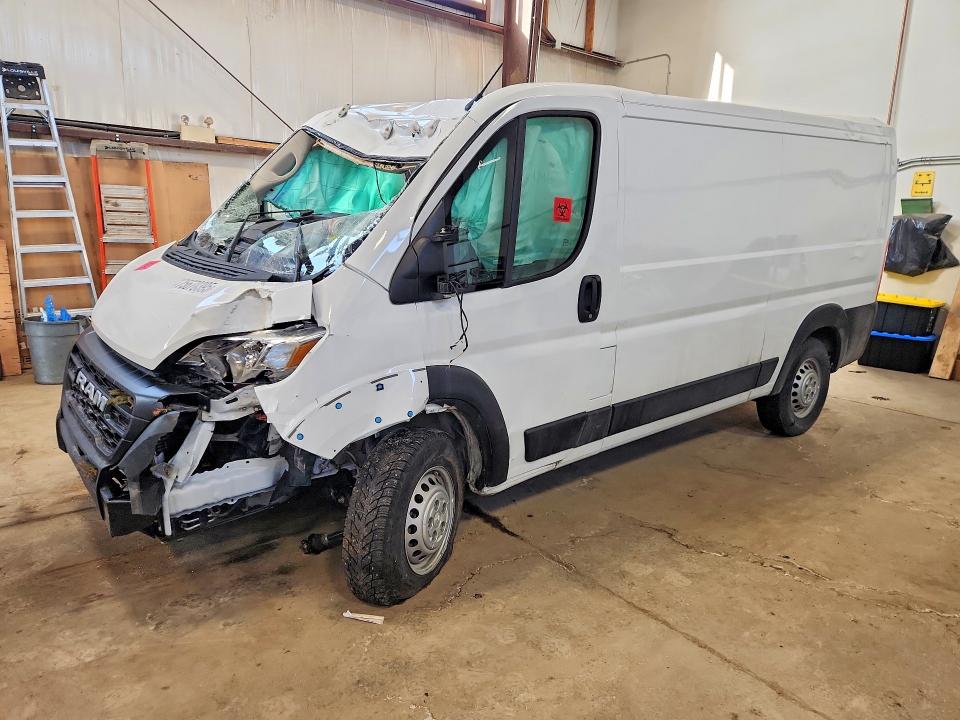 Photo 1 from auction – 2024 RAM PROMASTER 2500 with VIN 3C6LRVVG0RE137019