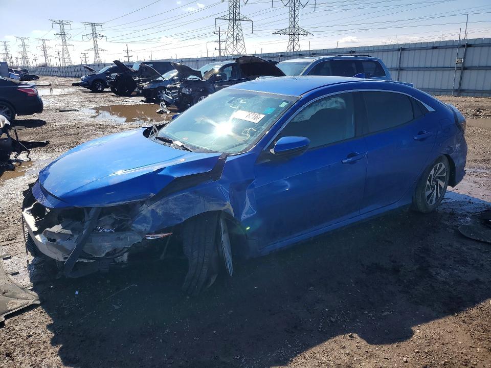HONDA CIVIC 2017 with VIN SHHFK7H29HU414795 - Photo from auction