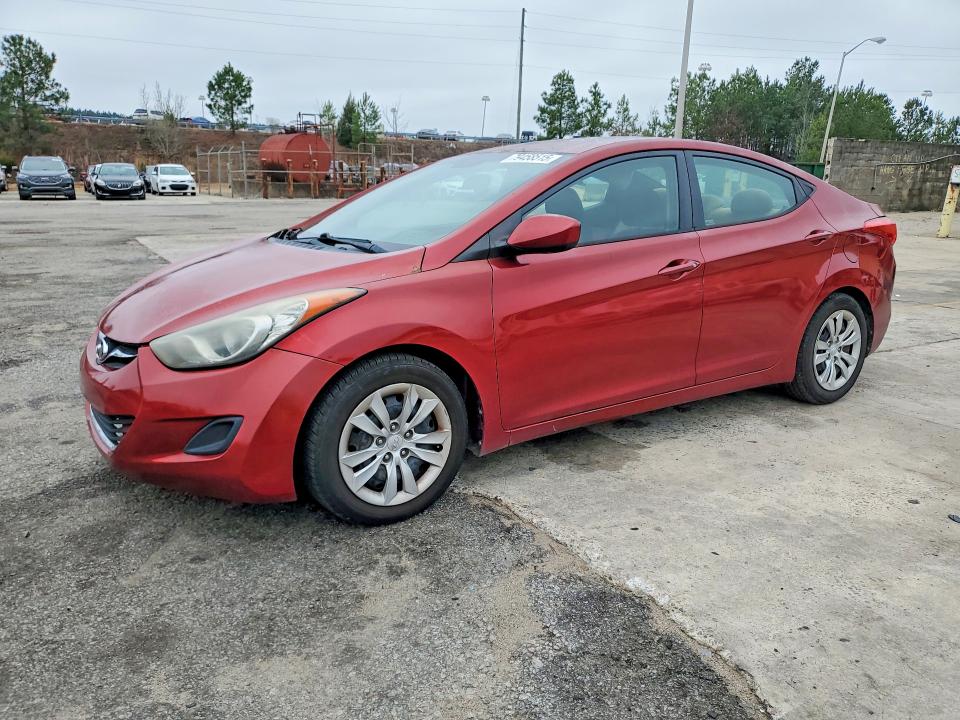 HYUNDAI ELANTRA 2013 with VIN 5NPDH4AE0DH366707 - Photo from auction