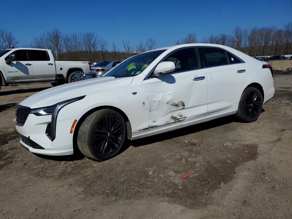 CADILLAC CT4 2021 with VIN 1G6DF5RK9M0121829 - Photo from auction