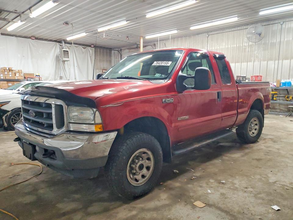 FORD F250 2003 with VIN 1FTNX21P43EC99783 - Photo from auction
