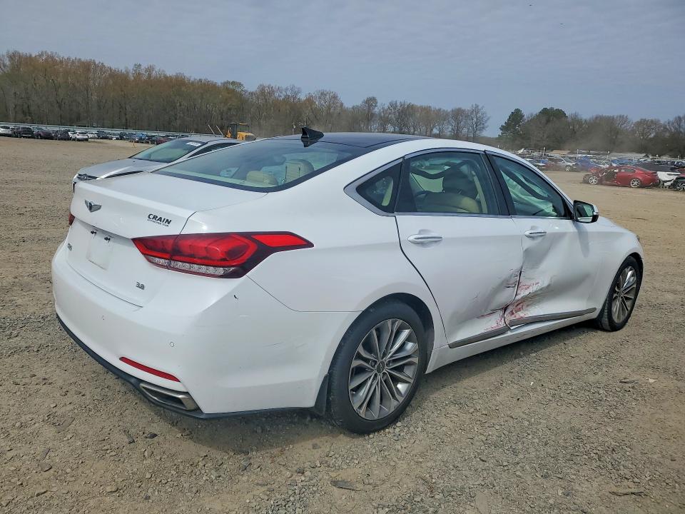 Photo 3 from auction – 2017 GENESIS G80 with VIN KMHGN4JE2HU168823