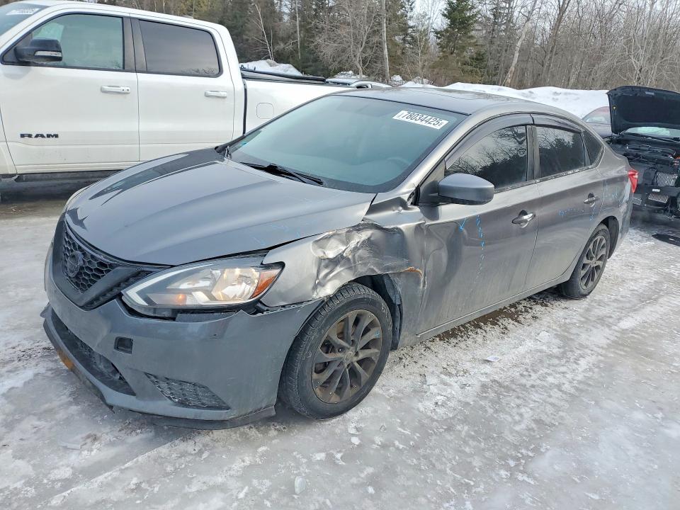 NISSAN SENTRA 2018 with VIN 3N1AB7AP0JY321789 - Photo from auction