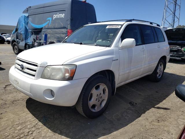 TOYOTA HIGHLANDER 2006 with VIN JTEDP21A560103564 - Photo from auction