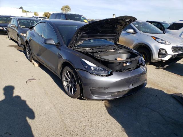 Photo 4 from auction – 2022 TESLA MODEL 3 with VIN 5YJ3E1EB3NF352402