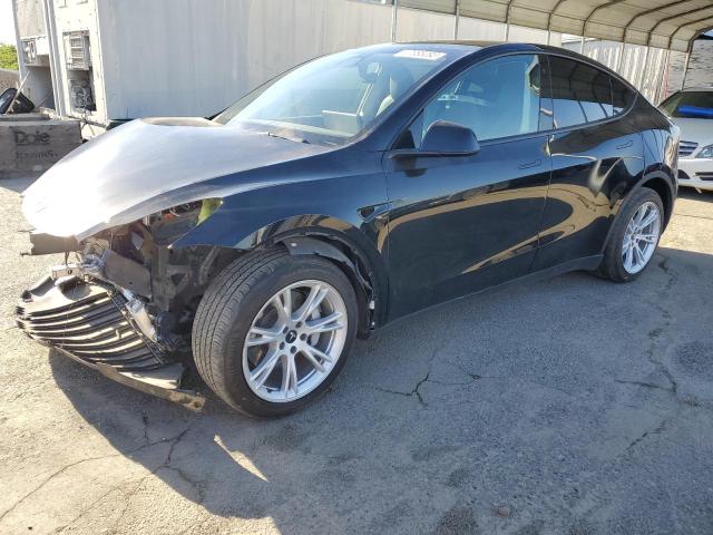 TESLA MODEL Y 2021 with VIN 5YJYGDEE0MF161112 - Photo from auction