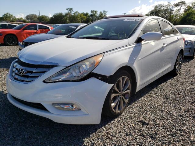 HYUNDAI SONATA SE 2013 with VIN 5NPEC4ABXDH691485 - Photo from auction