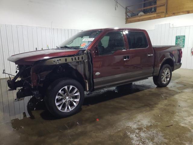 FORD F150 SUPER 2016 with VIN 1FTEW1EG3GFC04363 - Photo from auction