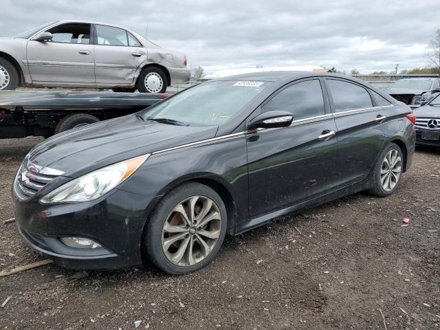 HYUNDAI SONATA 2014 with VIN 5NPEC4AB2EH932733 - Photo from auction
