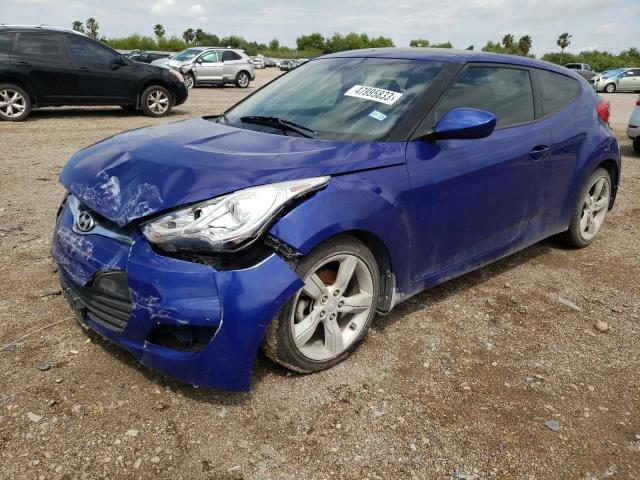 HYUNDAI VELOSTER 2014 with VIN KMHTC6AD6EU211675 - Photo from auction