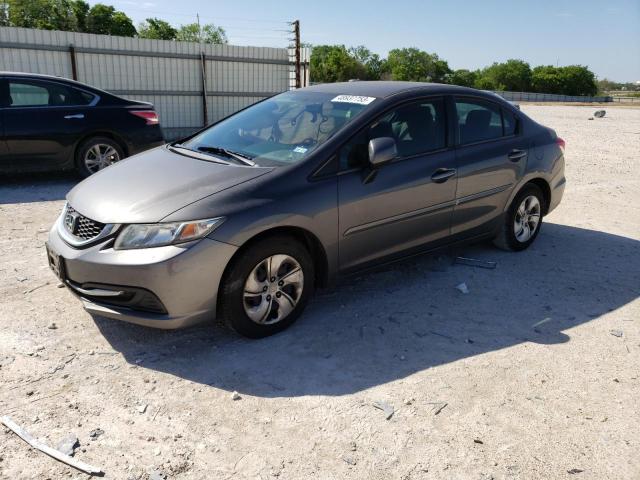 HONDA CIVIC LX 2013 with VIN 2HGFB2F58DH594536 - Photo from auction