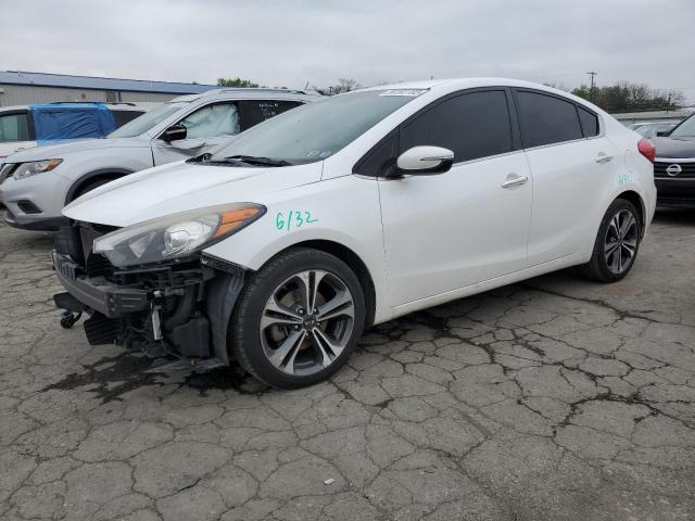 KIA FORTE EX 2014 with VIN KNAFX4A83E5071170 - Photo from auction