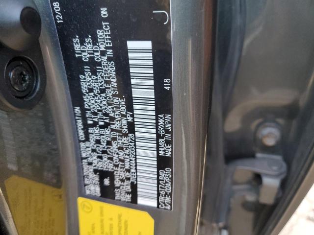 Photo 14 from auction – 2009 TOYOTA HIGHLANDER with VIN JTEEW44A492034728