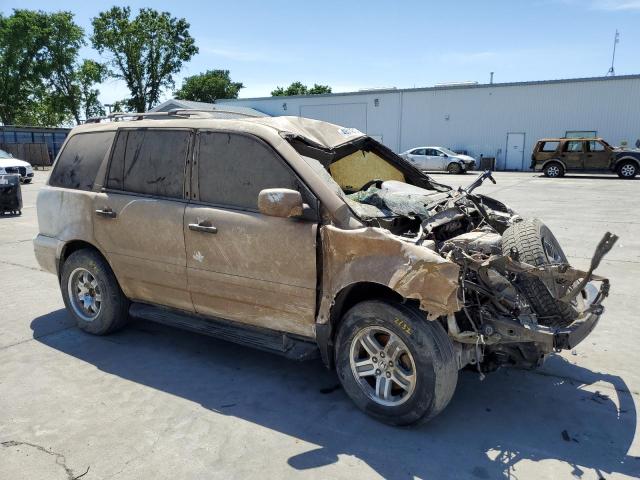 Photo 4 from auction – 2004 HONDA PILOT EXL with VIN 2HKYF186X4H594542