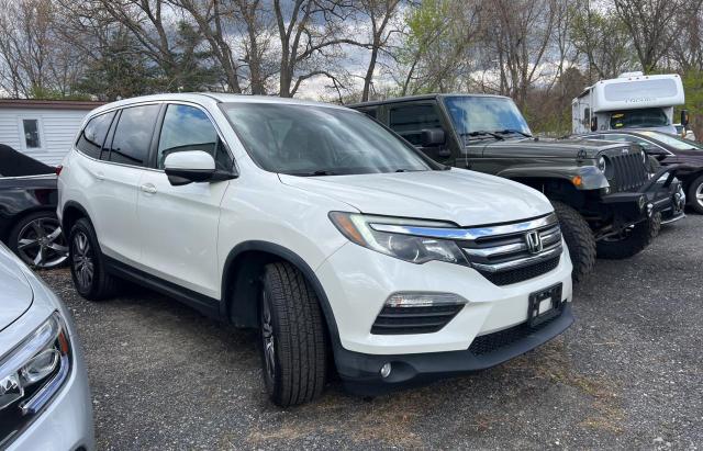 HONDA PILOT EXLN 2016 with VIN 5FNYF6H72GB039593 - Photo from auction