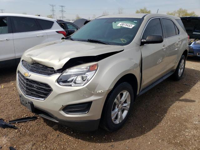 CHEVROLET EQUINOX LS 2016 with VIN 2GNALBEK7G1149531 - Photo from auction