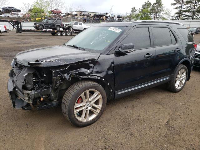 FORD EXPLORER X 2017 with VIN 1FM5K8D87HGA65666 - Photo from auction