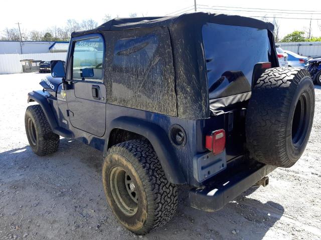 Photo 2 from auction – 2002 JEEP WRANGLER / with VIN 1J4FA39S52P743562