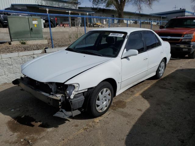 TOYOTA COROLLA CE 2002 with VIN 1NXBR12E22Z591968 - Photo from auction