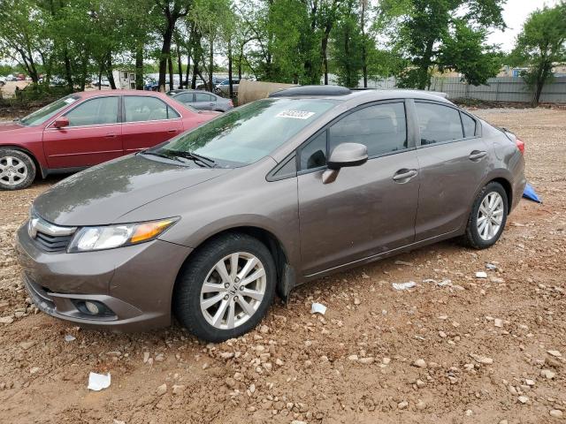 HONDA CIVIC EX 2012 with VIN 2HGFB2F84CH528302 - Photo from auction