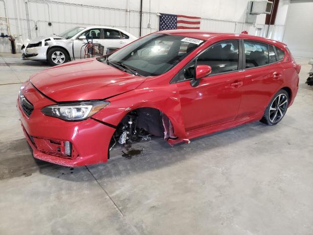 SUBARU IMPREZA SP 2023 with VIN 4S3GTAL67P3714762 - Photo from auction