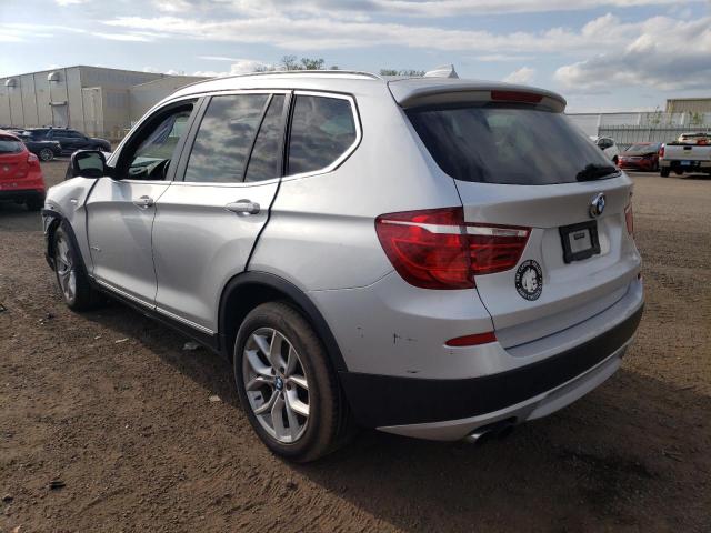 Photo 2 from auction – 2011 BMW X3 XDRIVE3 with VIN 5UXWX7C5XBL730858
