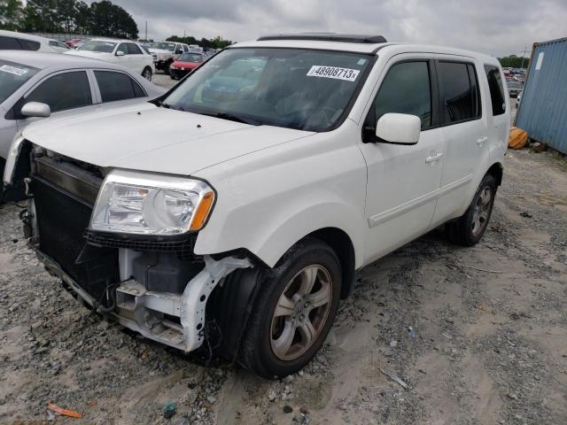 HONDA PILOT EXLN 2015 with VIN 5FNYF3H76FB031784 - Photo from auction