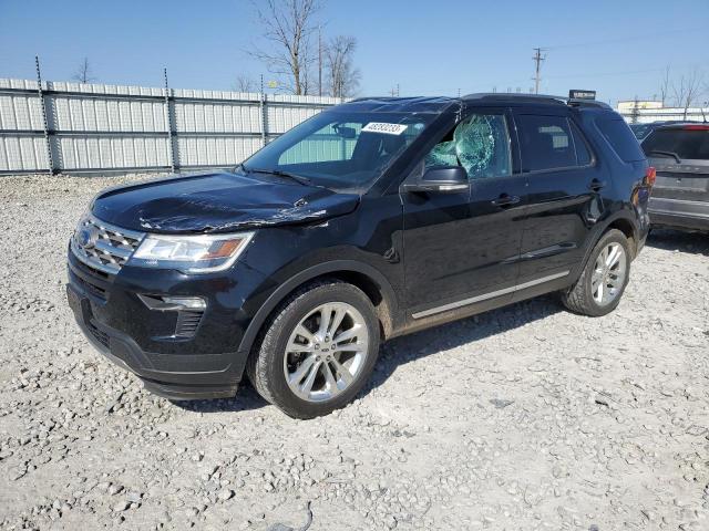 FORD EXPLORER X 2018 with VIN 1FM5K8D87JGB76918 - Photo from auction
