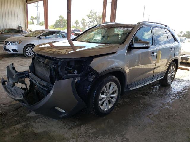 KIA SORENTO EX 2015 with VIN 5XYKU4A74FG577603 - Photo from auction