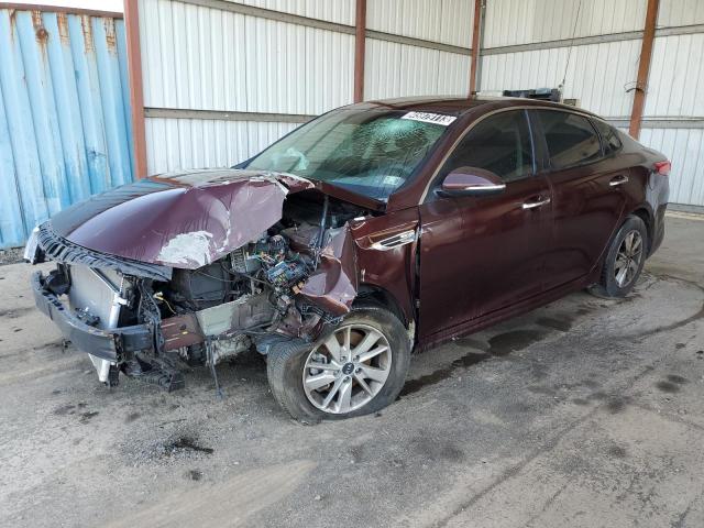 KIA OPTIMA LX 2018 with VIN 5XXGT4L33JG190637 - Photo from auction