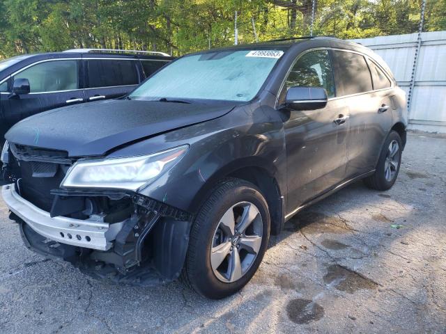 ACURA MDX 2014 with VIN 5FRYD3H23EB015405 - Photo from auction