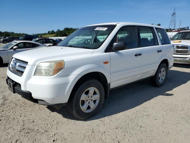 HONDA PILOT LX 2006 with VIN 5FNYF28126B012137 - Photo from auction