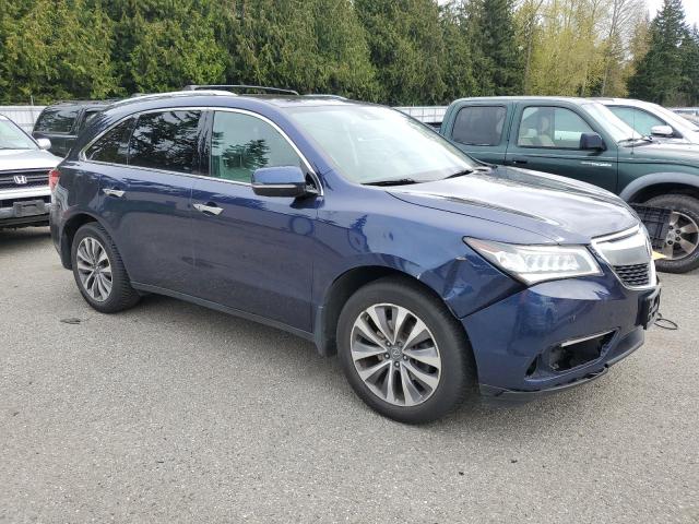 Photo 4 from auction – 2014 ACURA MDX TECHNO with VIN 5FRYD4H4XEB009995