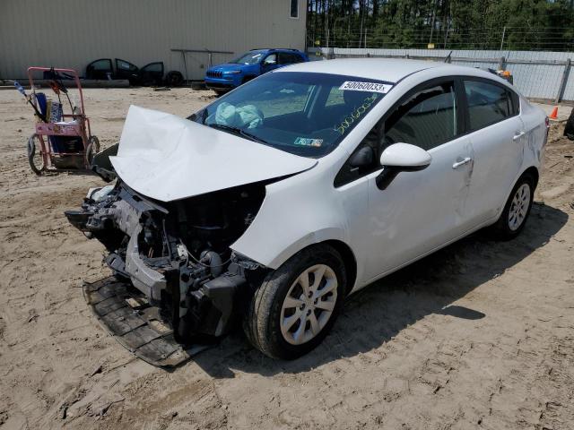KIA RIO LX 2014 with VIN KNADM4A39E6389664 - Photo from auction