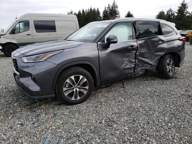 TOYOTA HIGHLANDER 2021 with VIN 5TDGZRAH6MS535530 - Photo from auction