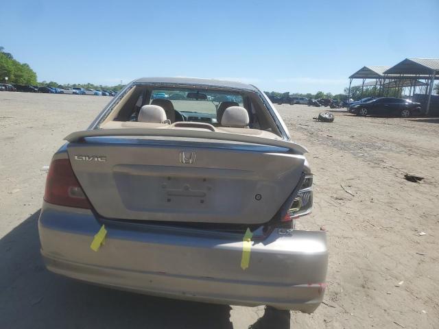 Photo 6 from auction – 2003 HONDA CIVIC LX with VIN 1HGEM22543L019251