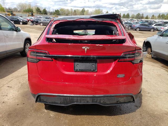 Photo 6 from auction – 2022 TESLA MODEL X with VIN 7SAXCBE68NF353273