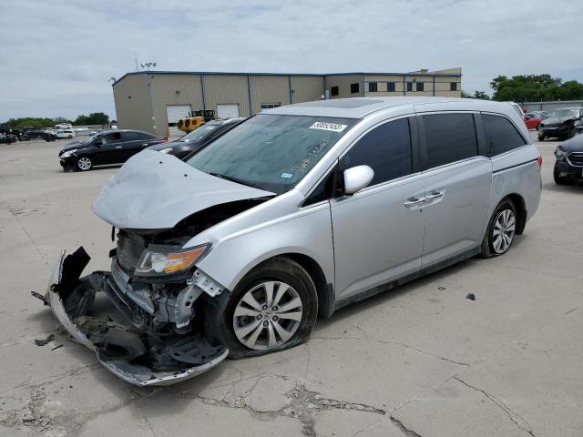 HONDA ODYSSEY EX 2015 with VIN 5FNRL5H66FB113661 - Photo from auction