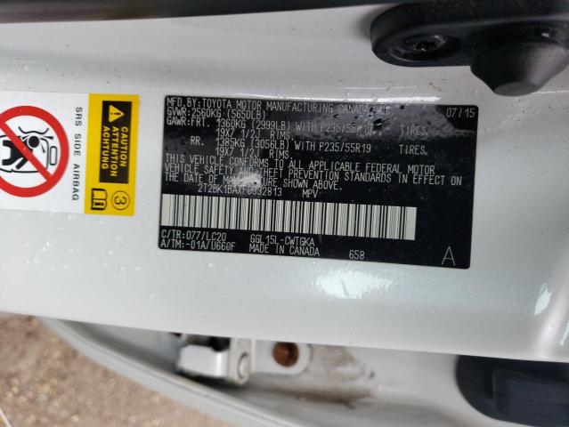 Photo 14 from auction – 2015 LEXUS RX 350 BAS with VIN 2T2BK1BAXFC332813