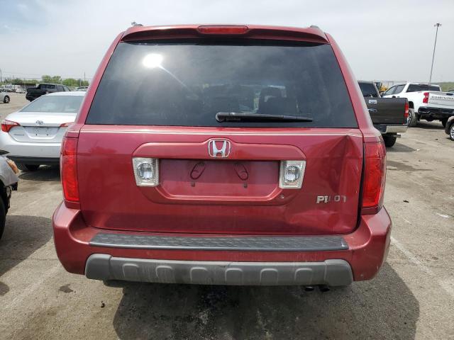 Photo 6 from auction – 2005 HONDA PILOT EXL with VIN 2HKYF18525H528608
