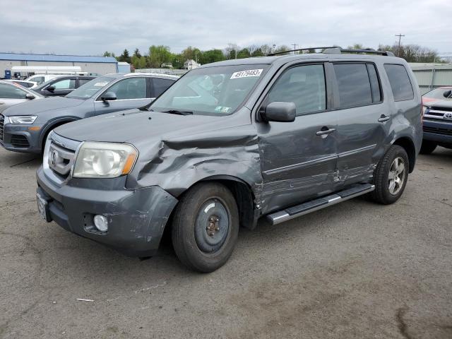 HONDA PILOT EXL 2011 with VIN 5FNYF4H59BB044639 - Photo from auction