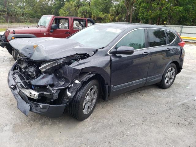 HONDA CR-V EXL 2017 with VIN 7FARW1H84HE037429 - Photo from auction