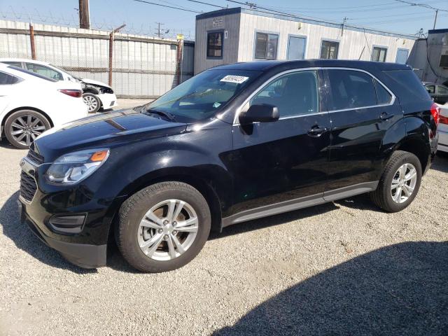 CHEVROLET EQUINOX LS 2017 with VIN 2GNALBEK7H1585930 - Photo from auction