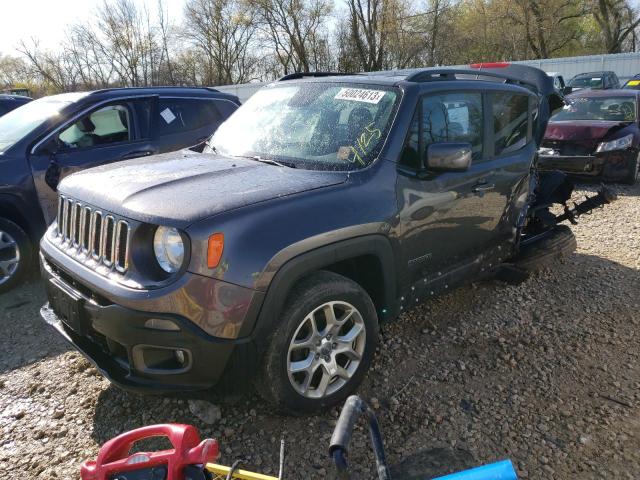 JEEP RENEGADE L 2017 with VIN ZACCJBBB2HPG39524 - Photo from auction