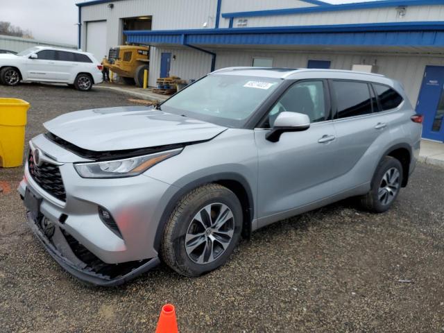 TOYOTA HIGHLANDER 2020 with VIN 5TDGZRBH2LS013474 - Photo from auction