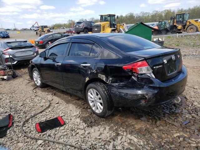 Photo 2 from auction – 2012 HONDA CIVIC EXL with VIN 2HGFB2F97CH512796