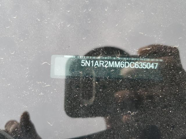 Photo 14 from auction – 2013 NISSAN PATHFINDER with VIN 5N1AR2MM6DC635047
