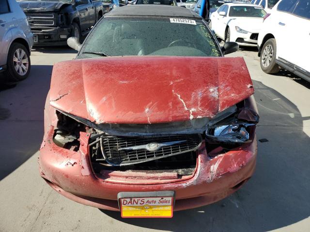 Photo 5 from auction – 2000 CHRYSLER SEBRING JX with VIN 3C3EL55H0YT258305