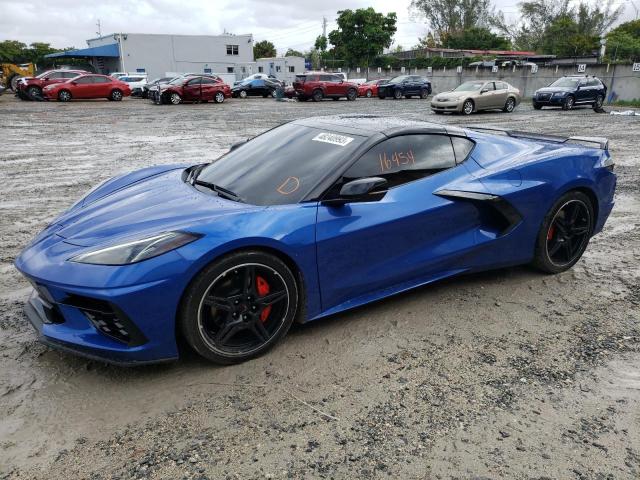 CHEVROLET CORVETTE S 2021 with VIN 1G1YB2D47M5103729 - Photo from auction