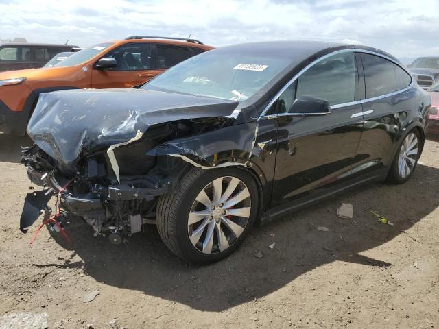 TESLA MODEL X 2020 with VIN 5YJXCAE41LF268701 - Photo from auction